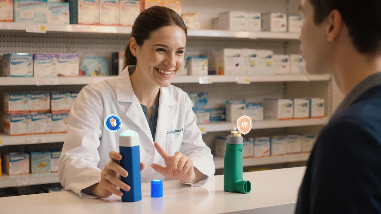 Combimist L Inhaler vs Alternatives: Levosalbutamol/Ipratropium Comparison