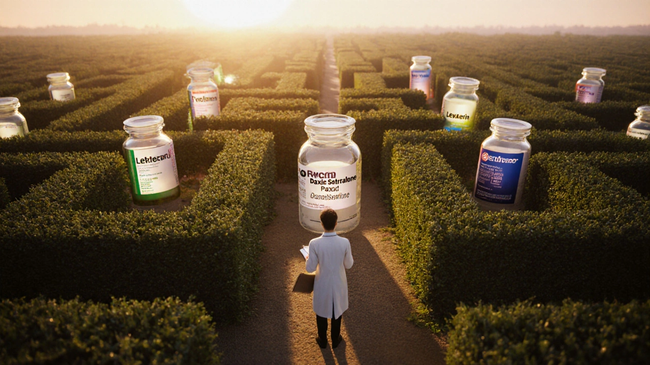 Daxid (Sertraline) vs Alternative Antidepressants: Comparison Guide