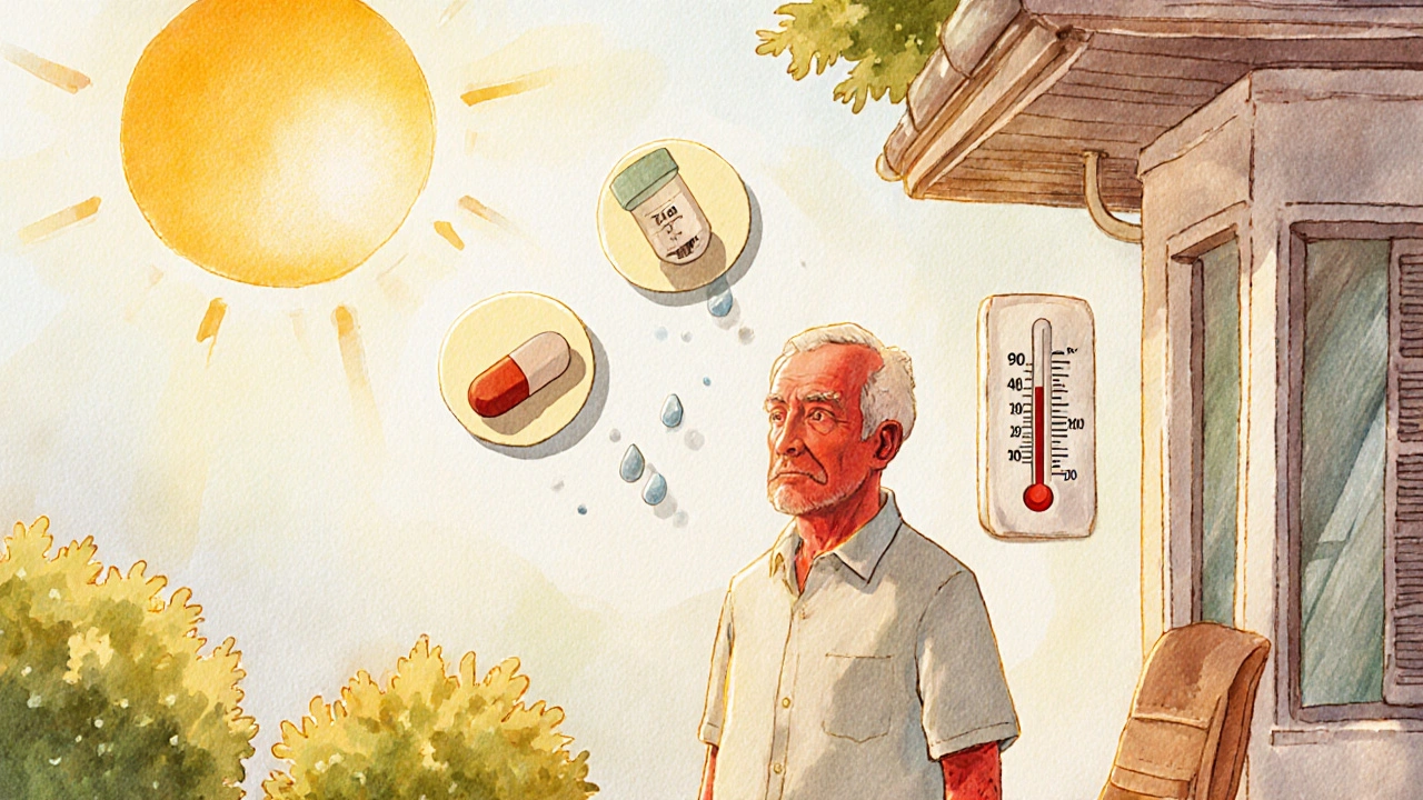 Medications That Cause Decreased Sweating and Heat Intolerance