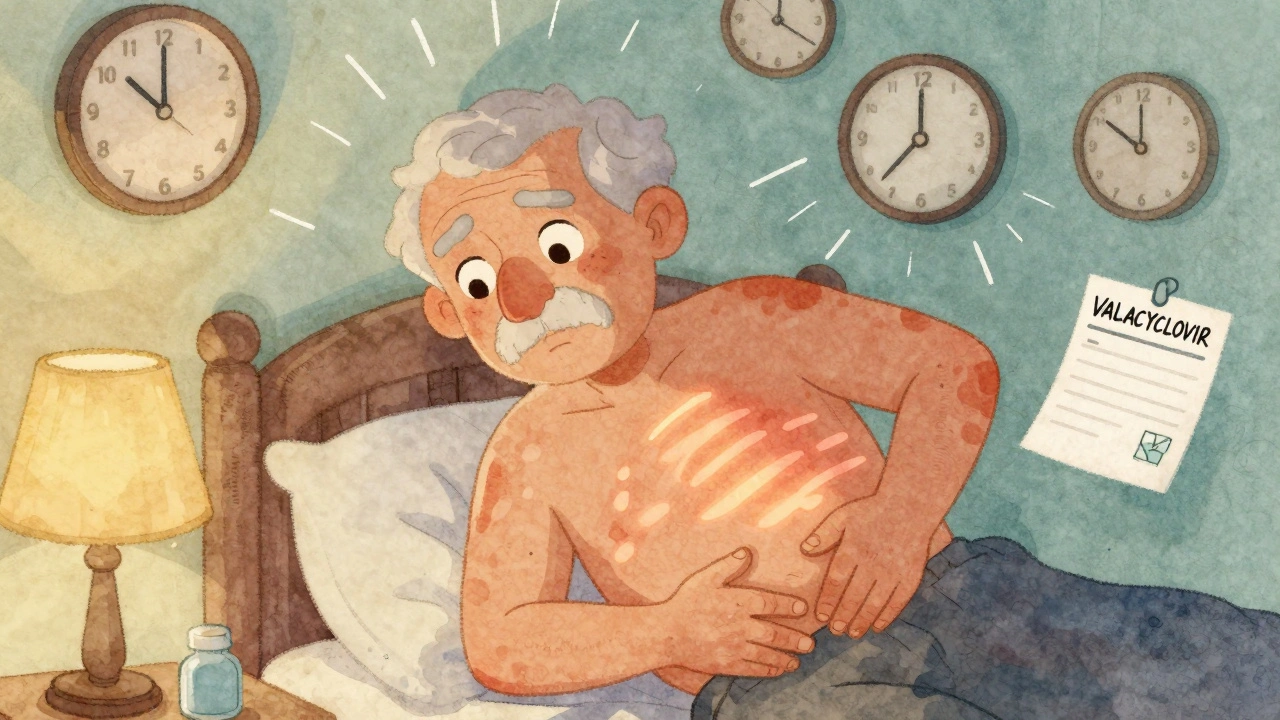 Shingles: Antiviral Treatment and Pain Management