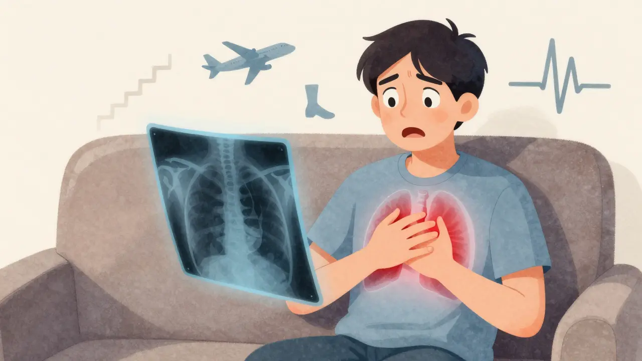 Pulmonary Embolism: Sudden Shortness of Breath and Diagnosis